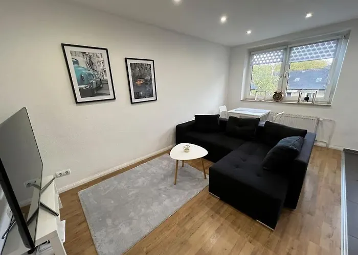 Moderne Helle Am Centro Apartment Essen